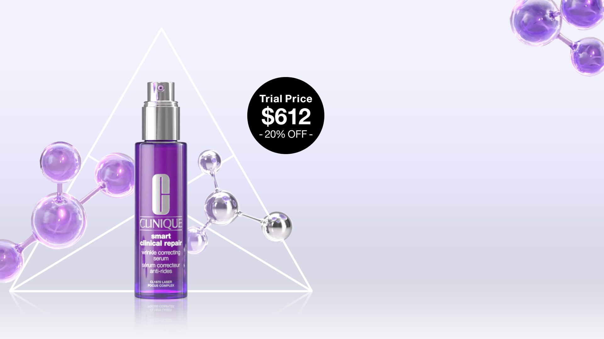 Not ready for needles? Start with a Clinique transformation.