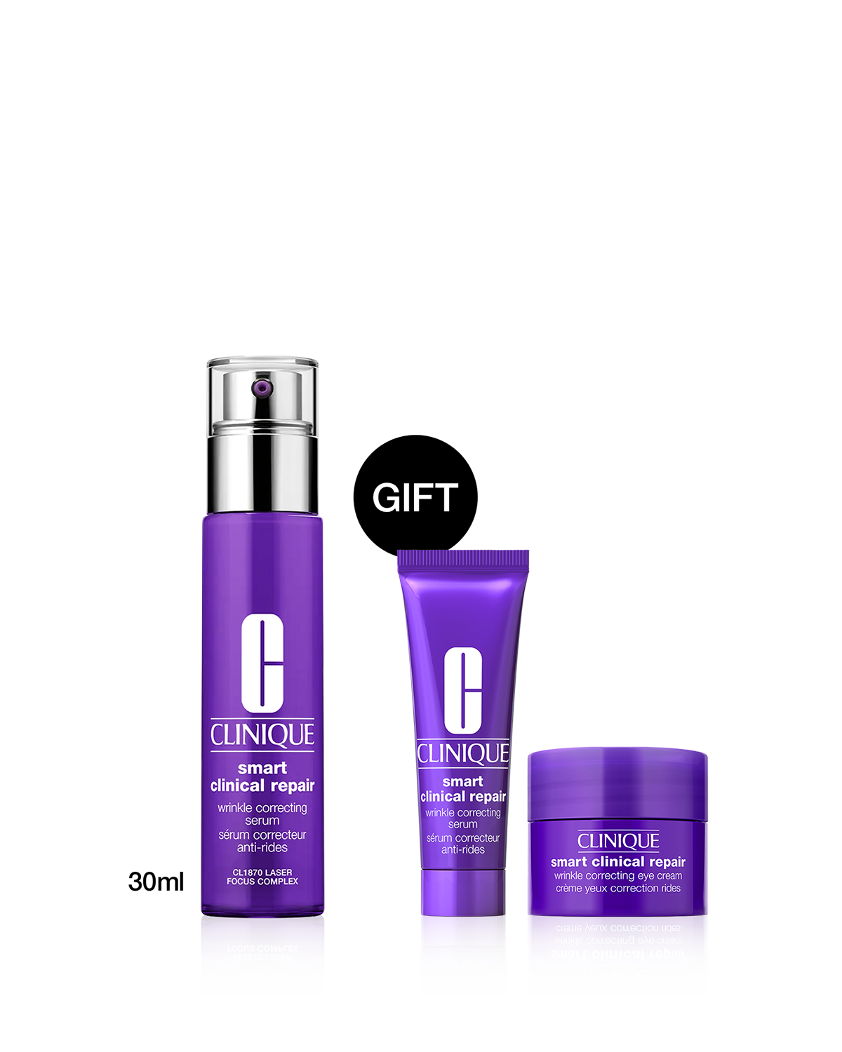 Clinique Smart Clinical Repair Wrinkle Correcting Serum 30ml Set (38% Off)