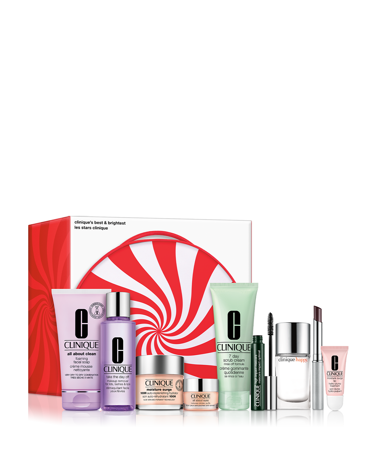 (Redeem blockbuster at $738 upon purchase $780)Clinique's Best & Bright Set