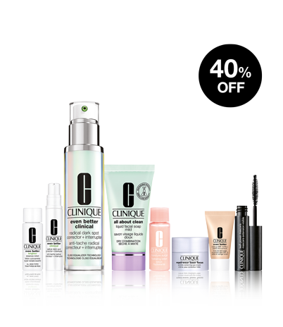 Clinique iD™: Dramatically Different™ Oil-Control Gel + Clinique iD™: Limited Edition Active Cartridge Concentrate(Sakura) for Reactive Skin