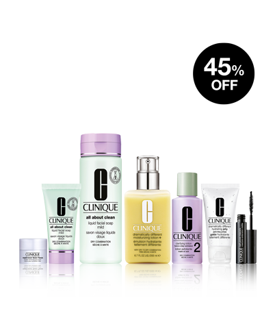 Clinique iD™: Dramatically Different Moisturizing Tone-up Gel + Clinique iD™: Active Cartridge Concentrate for Uneven Skin Tone