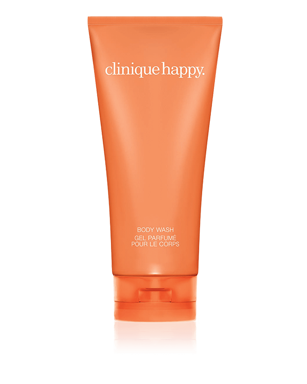 Clinique Happy Body Wash, Refreshing gel that bathes you in sensuous fragrance of citrus and flowers. For shower or bath.