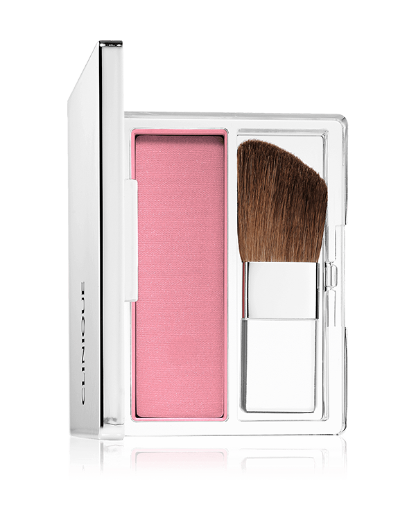 Blushing Blush Powder Blush, Fresh, natural colour builds to desired intensity with sculpting brush. Lasting wear, oil-free.