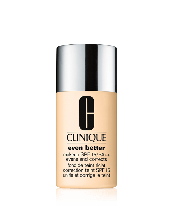 Even Better™ Makeup Broad Spectrum SPF 15, Dermatologist-developed foundation visibly reduces dark spots in 12 weeks.