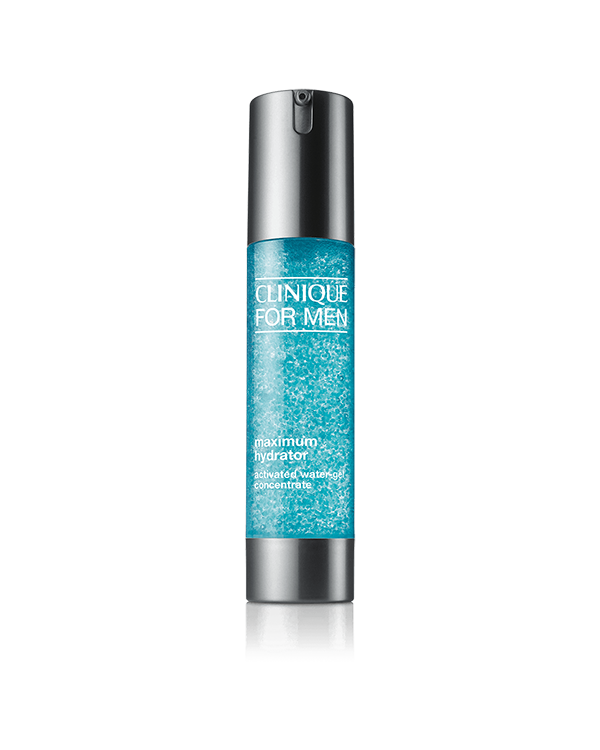 Clinique For Men™ Maximum Hydrator 72-Hour Auto-Replenishing Hydrator, Supercharged hydrator instantly refreshes and quenches dehydrated skin.