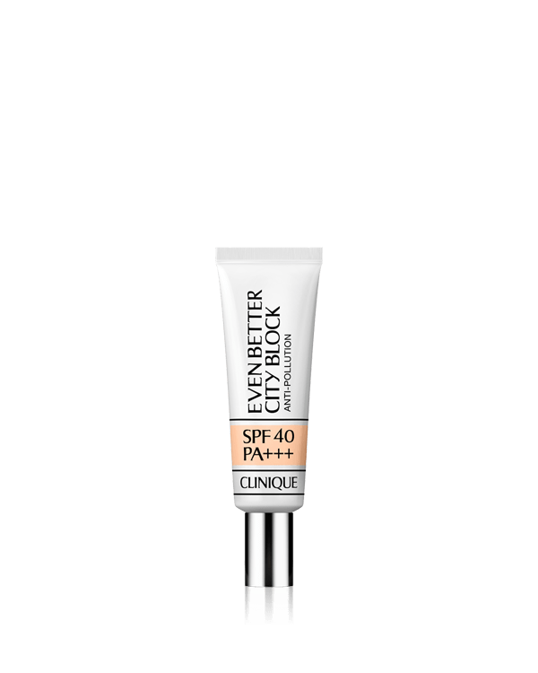 Even Better™ City Block Anti-Pollution SPF40/PA+++, Sheer cream formula that provides UV and anti-pollution protection, helping to brighten skin and reduce the appearance of discolouration over time.