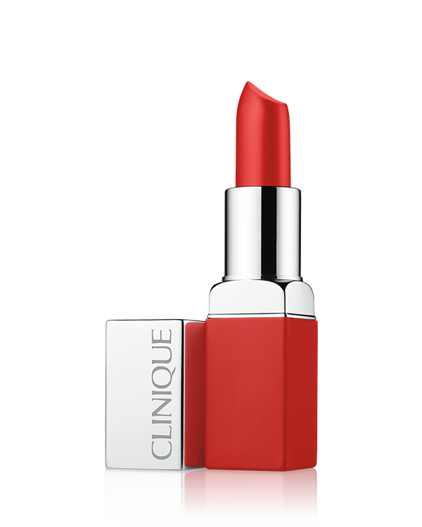Clinique Pop™ Matte Matte Lip Colour + Primer, 締造潤澤霧感唇妝，持久鮮豔，高度遮瑕。
